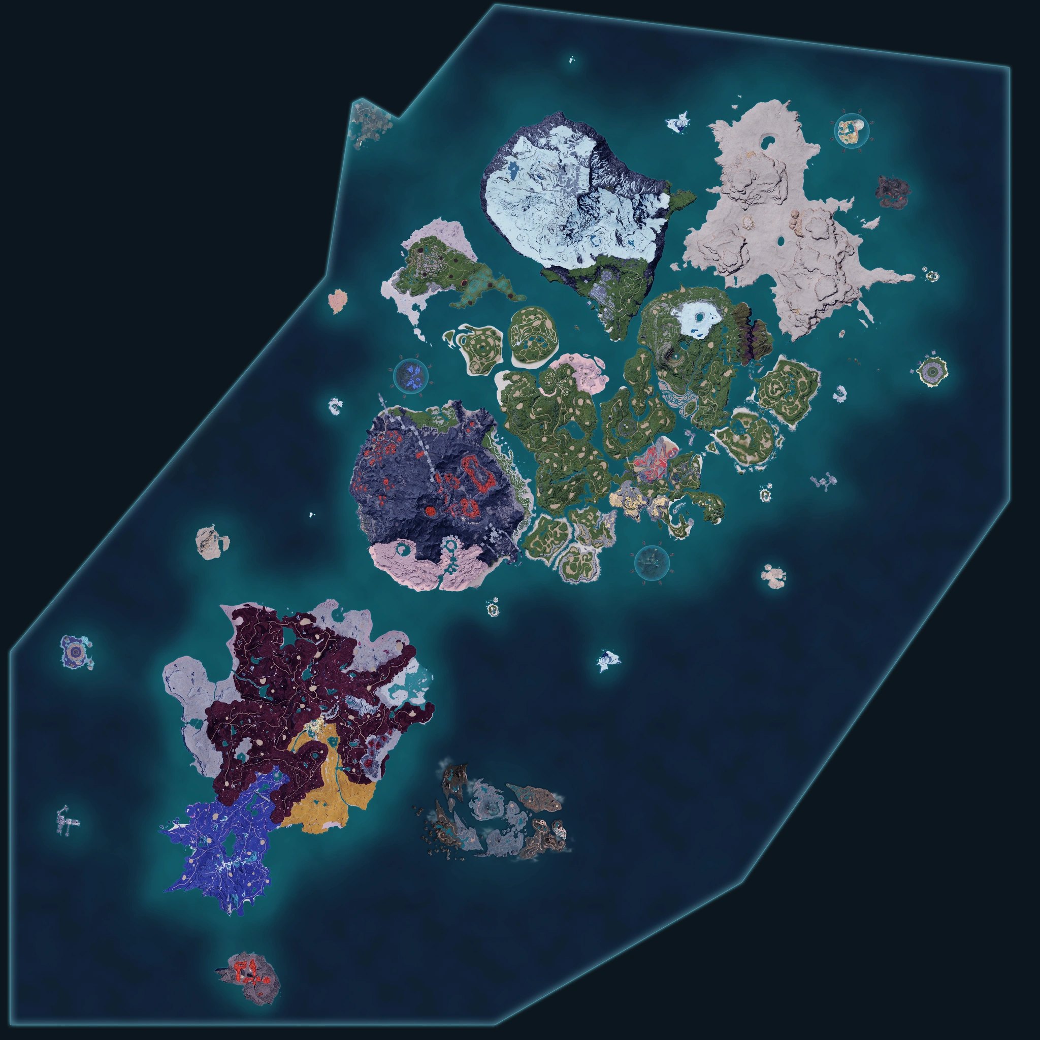 Palworld companion map preview
