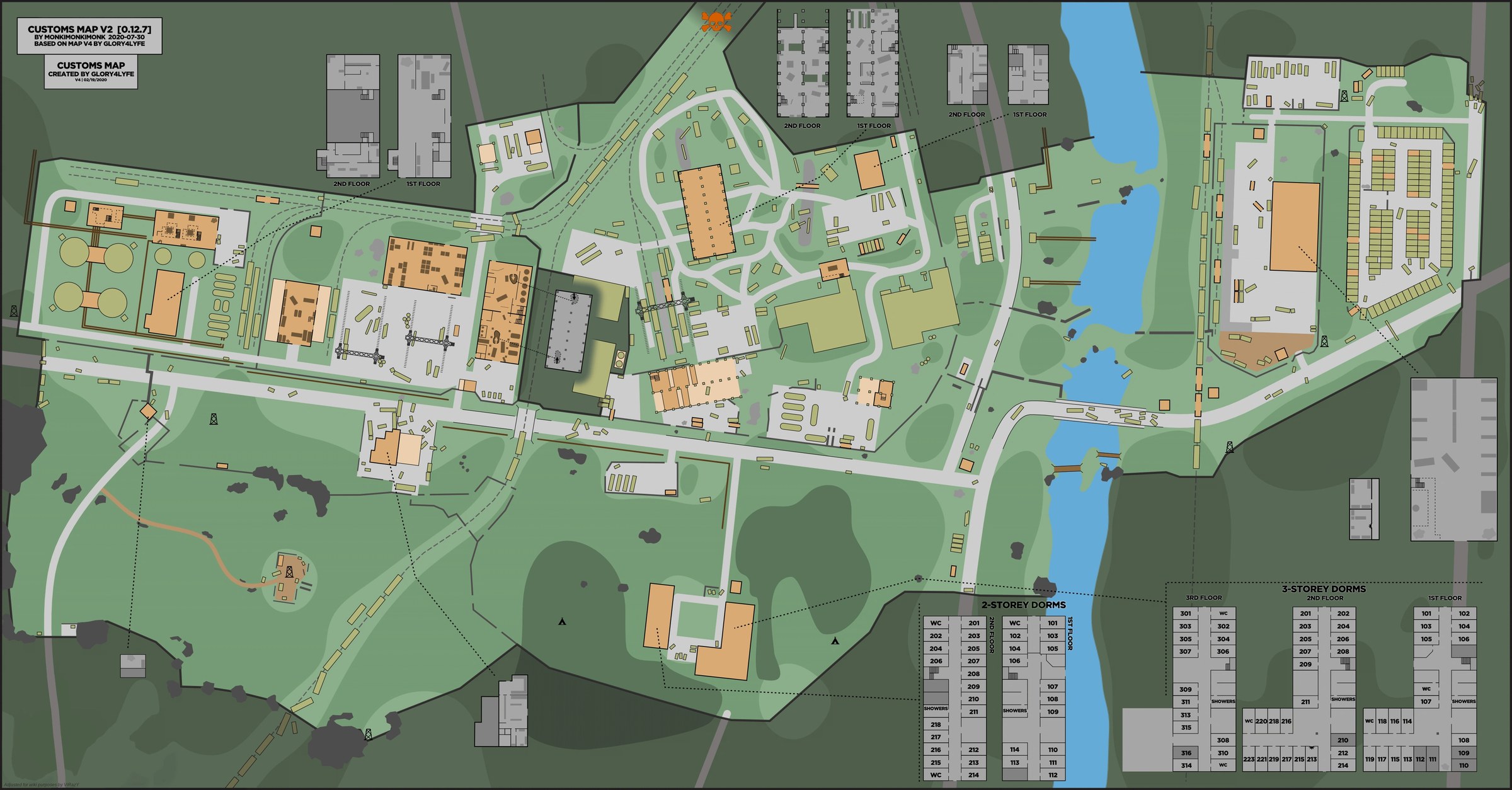 Escape from Tarkov companion map preview
