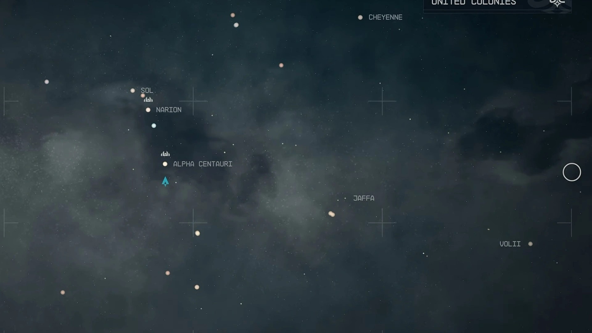 Starfield companion map preview